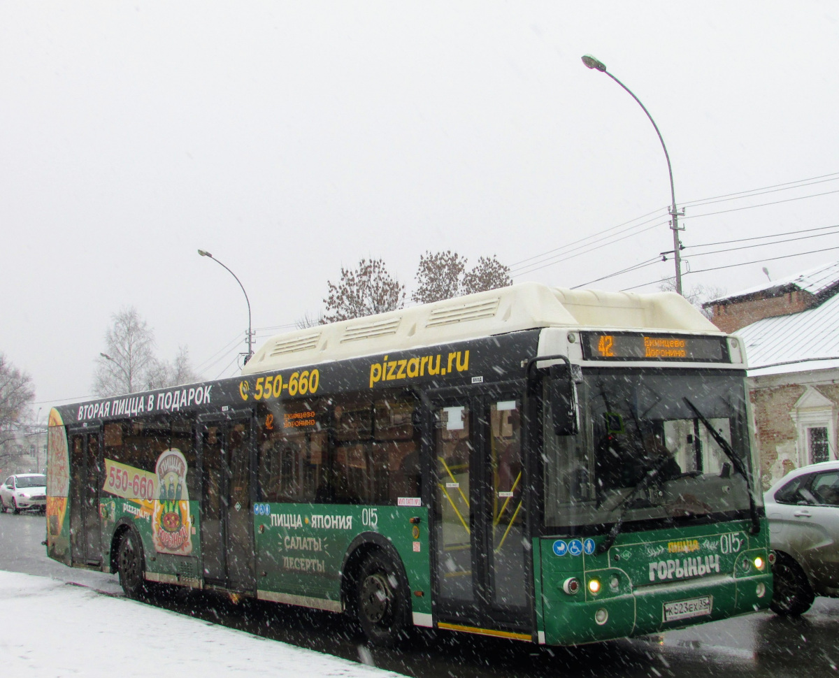 ЛиАЗ-5292.67 (CNG) к523ех - Вологда - Фото №191623 - Твой Транспорт