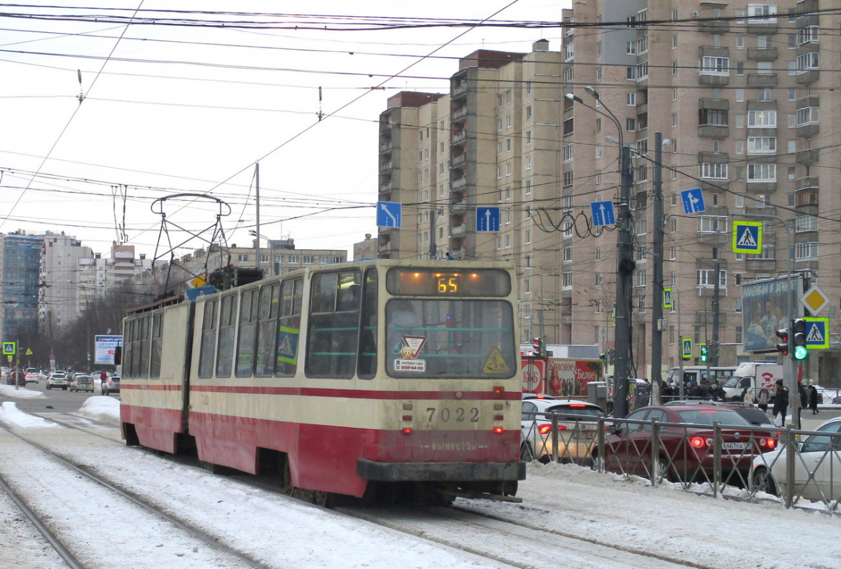 Санкт-Петербург. ЛВС-86К №7022