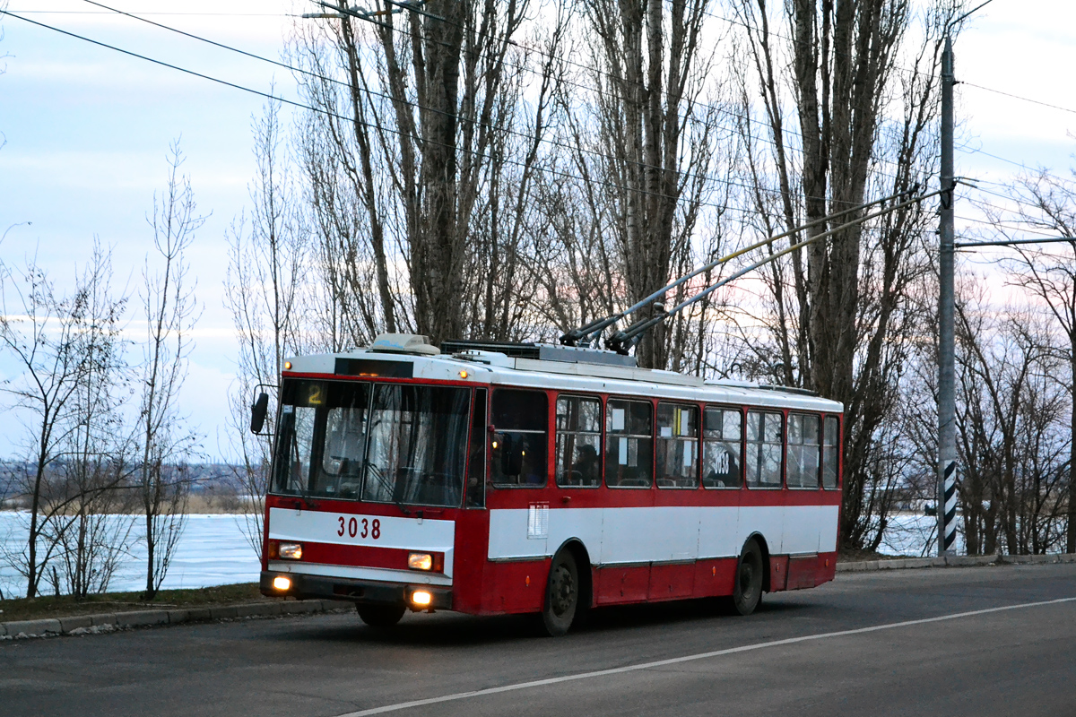 Николаев. Škoda 14Tr08/6 №3038
