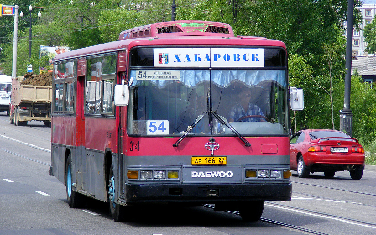 Хабаровск. Daewoo BS106 ав166
