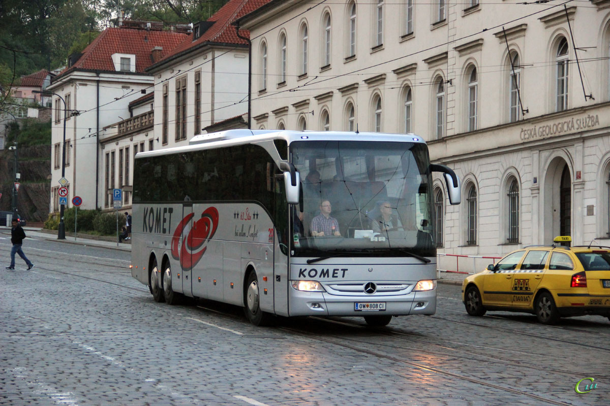 Прага. Mercedes-Benz Tourismo OW 808 CI