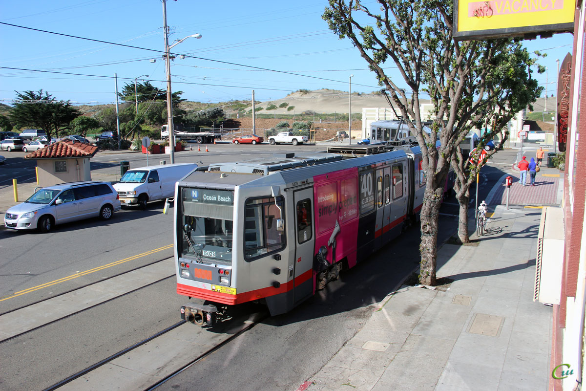 Сан-Франциско. Breda LRV №1502