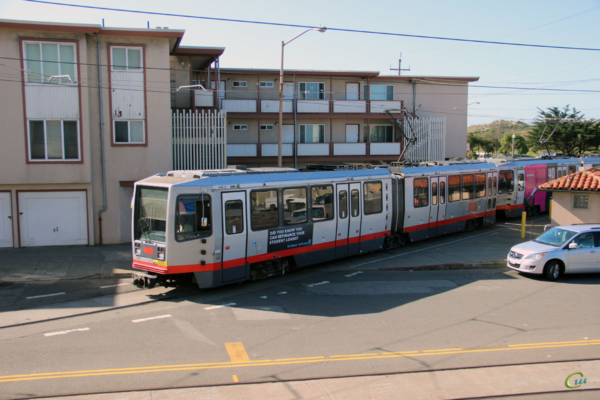 Сан-Франциско. Breda LRV №1446