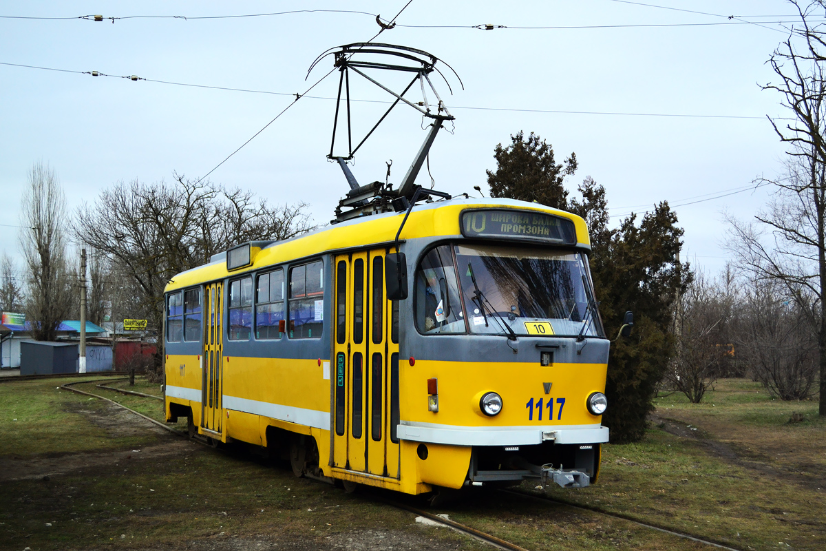 Николаев. Tatra T3M.03 №1117