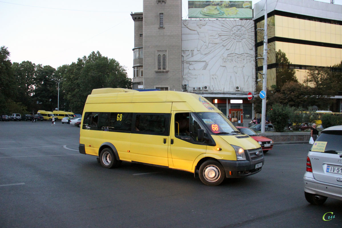 Тбилиси. Avestark (Ford Transit) TMC-654