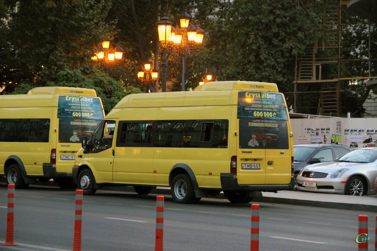 Тбилиси. Avestark (Ford Transit) TMB-661