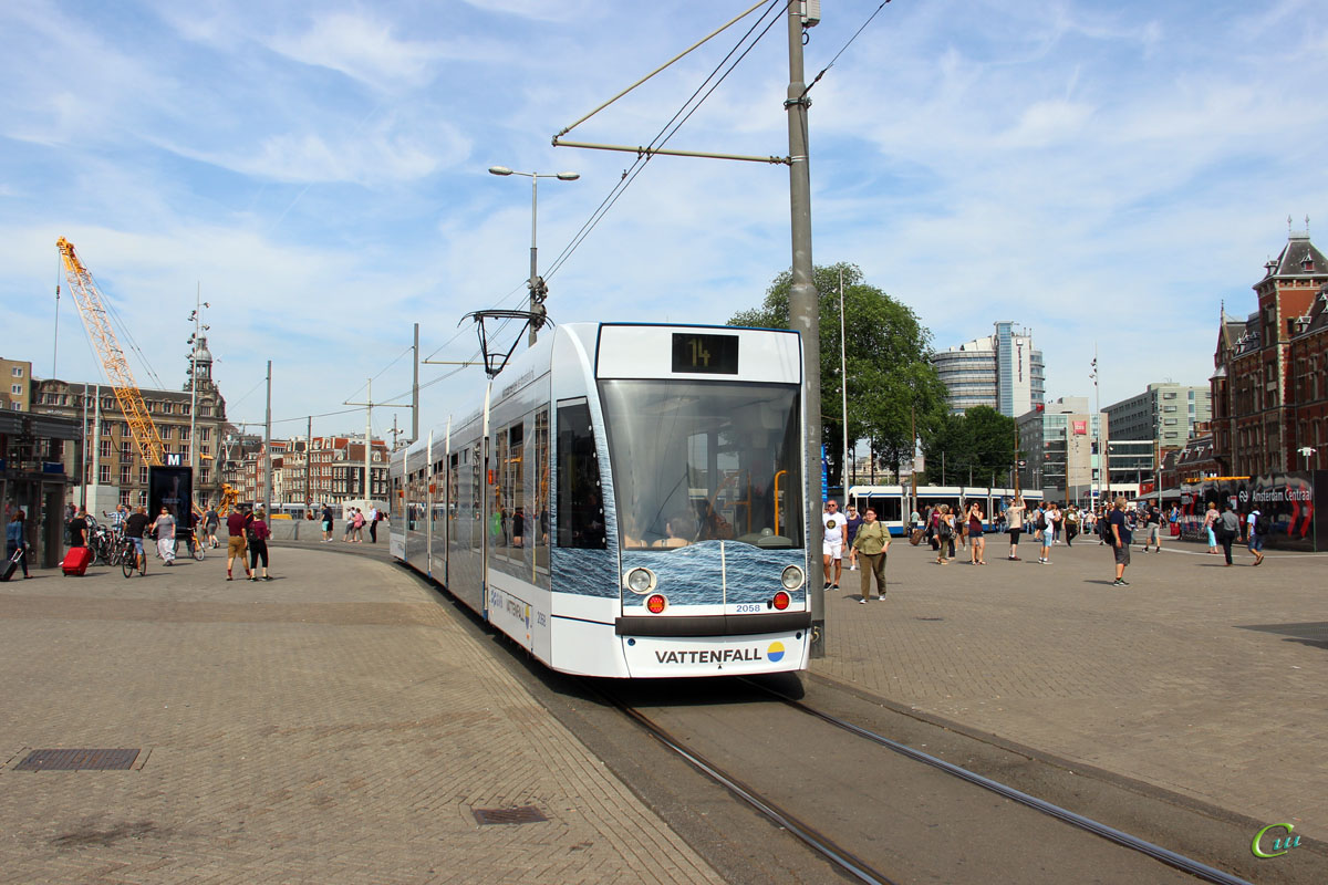 Амстердам. Siemens Combino №2058