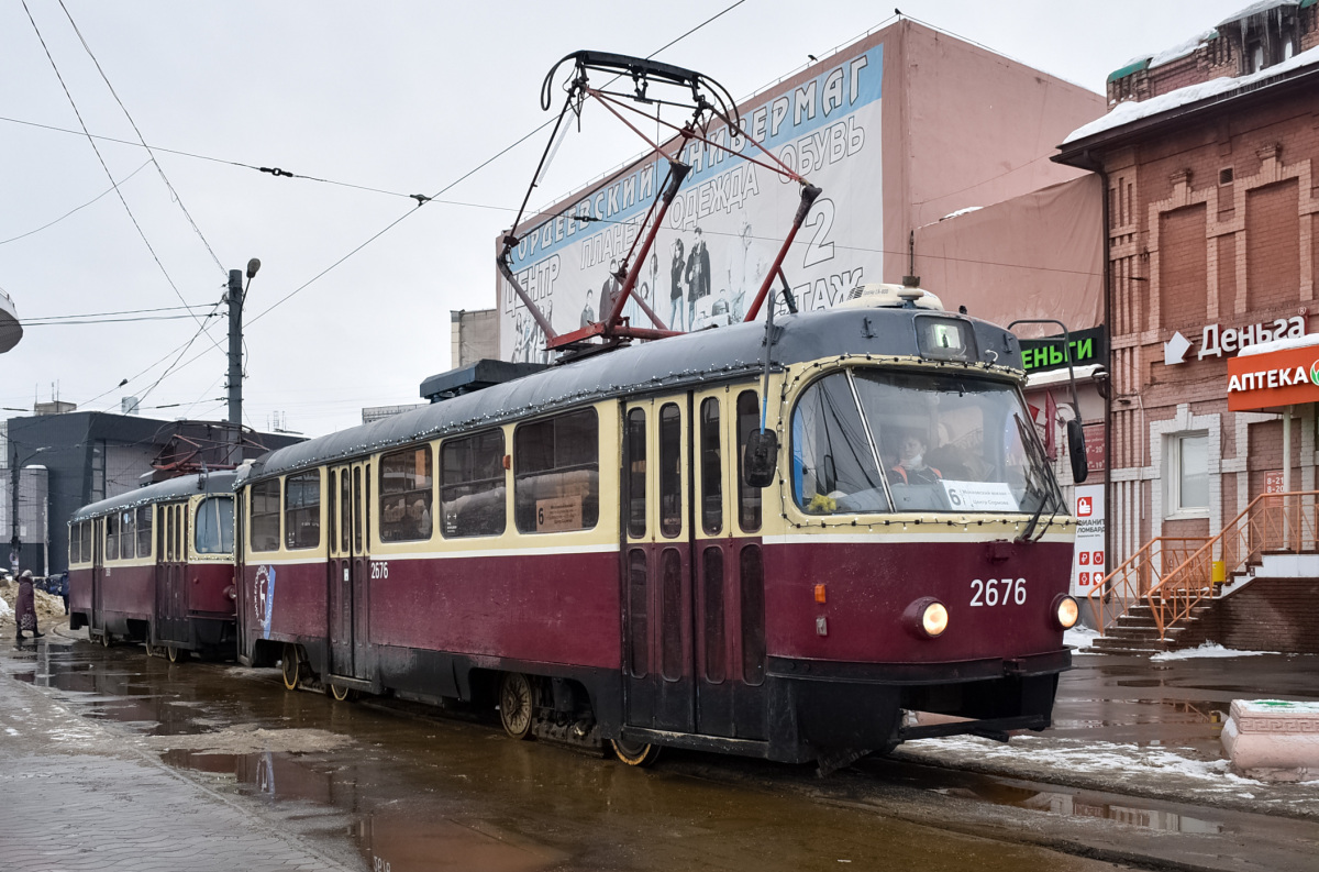 Нижний Новгород. Tatra T3 (МТТЕ) №2676, Tatra T3 (МТТЕ) №2609