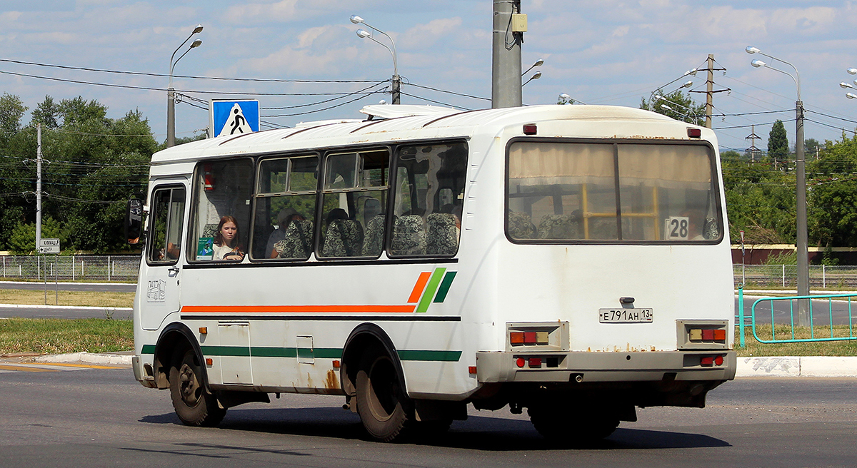 Саранск. ПАЗ-32054 е791ан