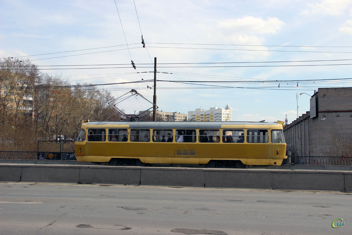 Екатеринбург. Tatra T3SU №616