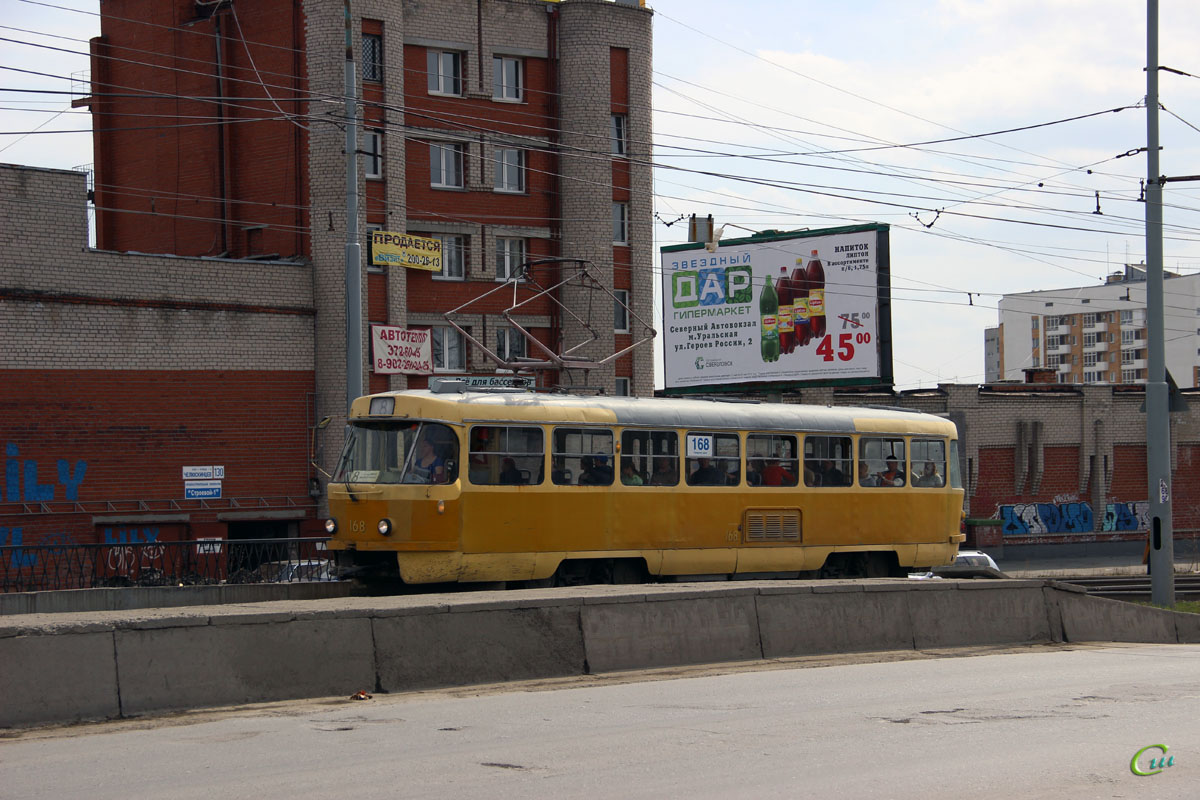 Екатеринбург. Tatra T3SU №168