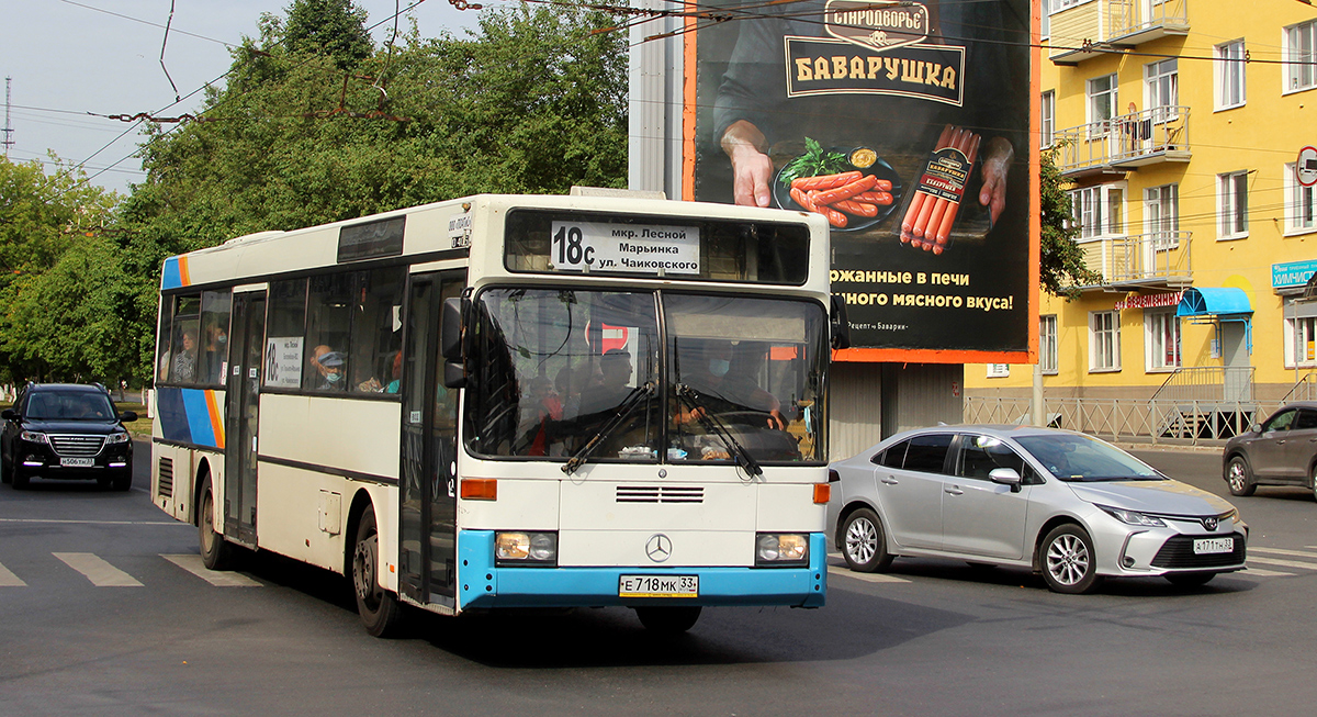 Владимир. Mercedes-Benz O405 е718мк