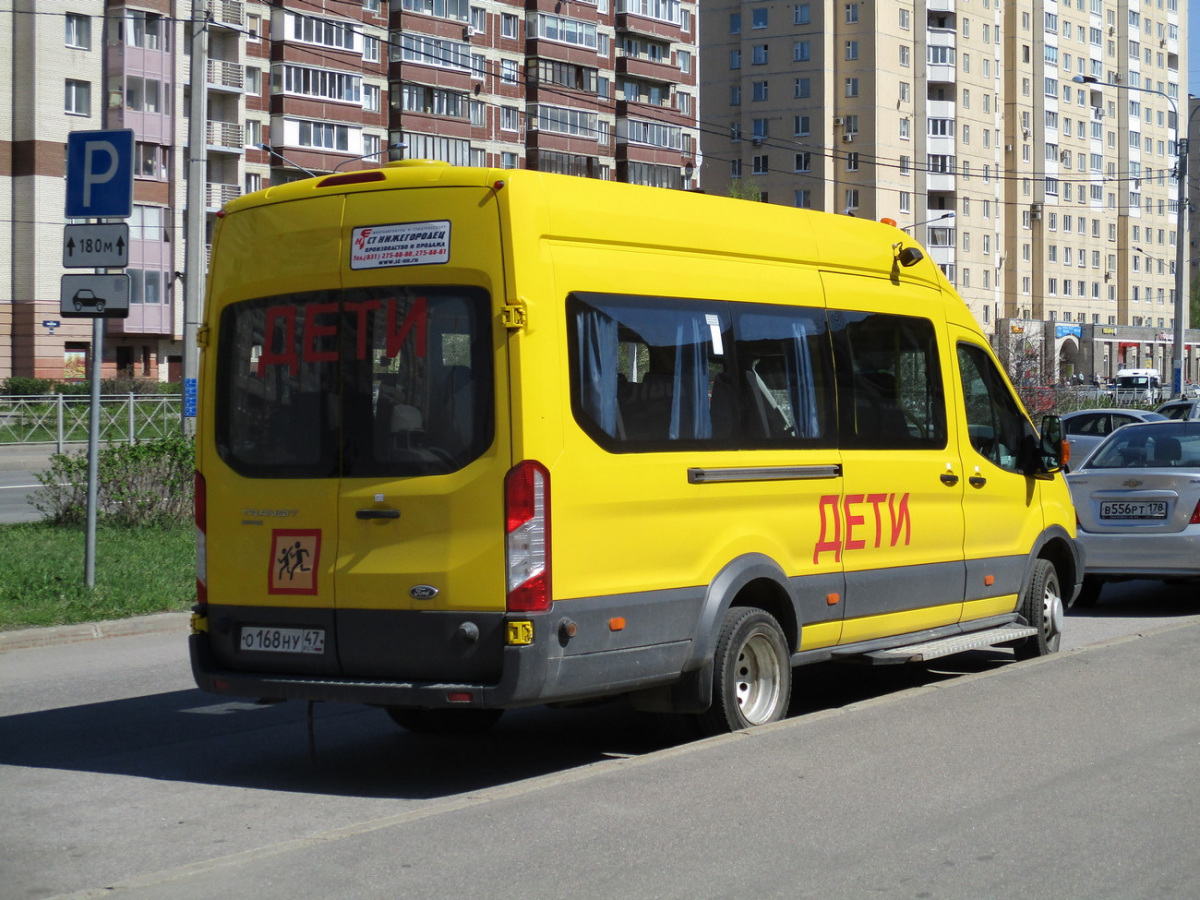 Санкт-Петербург. Нижегородец-TST41 (Ford Transit FBD) о168ну