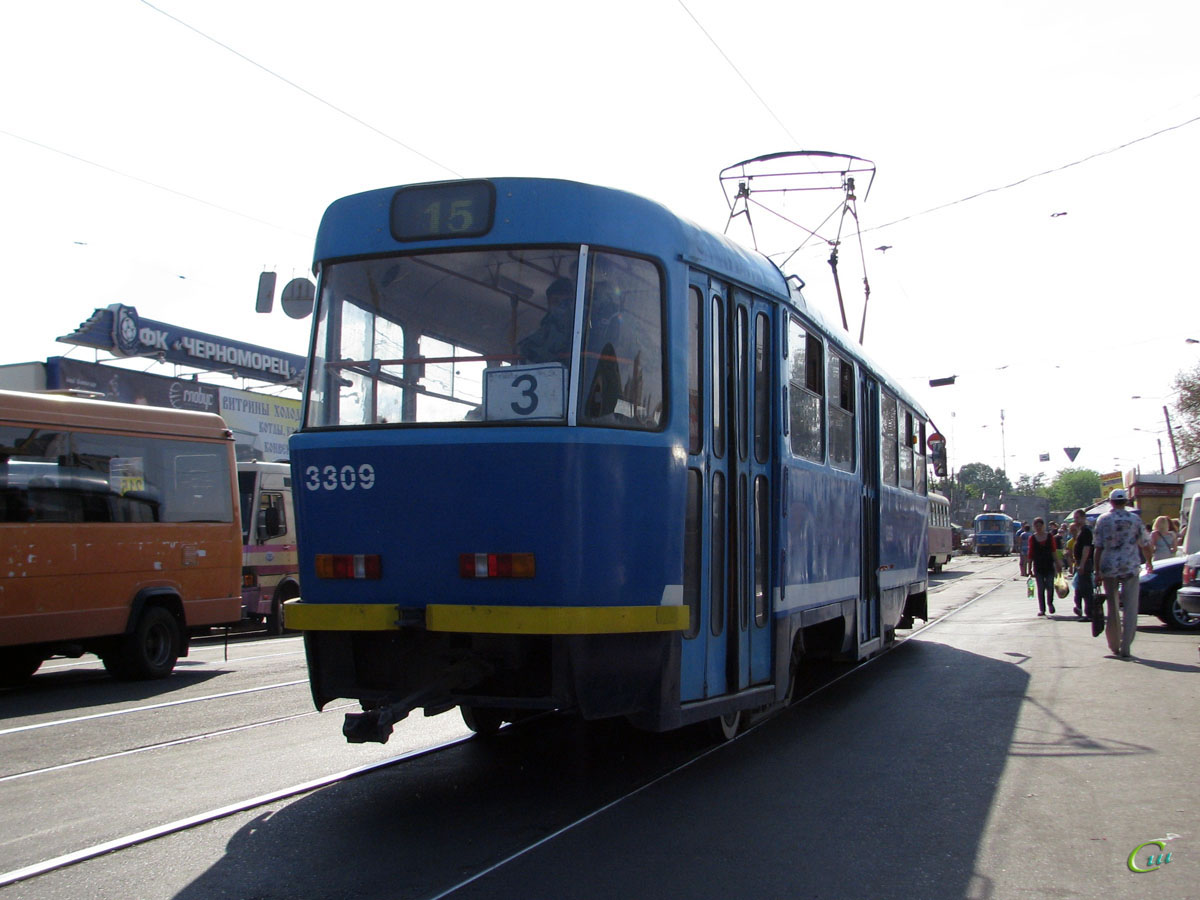 Одесса. Tatra T3R.P №3309