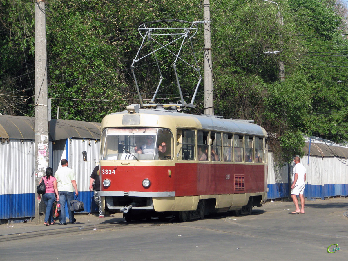 Одесса. Tatra T3SU №3334