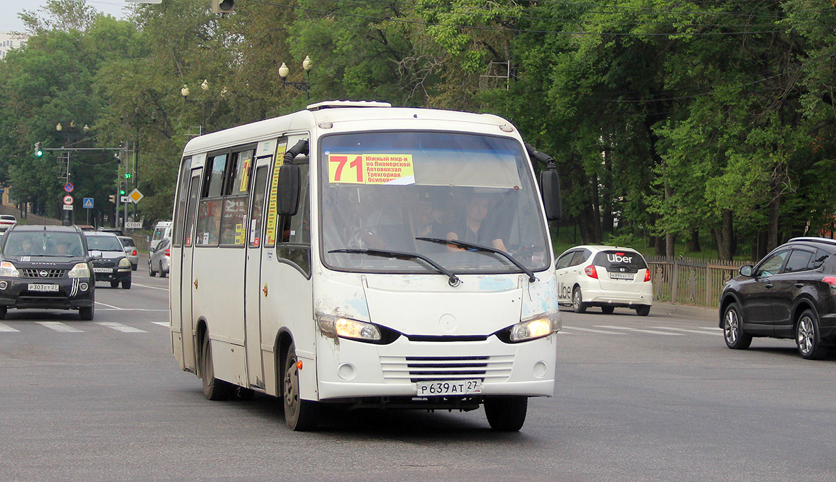 Остановки 71 автобуса хабаровск. Маршрут 71 автобуса Хабаровск. Автобус 27 Хабаровск. Н639ев48.