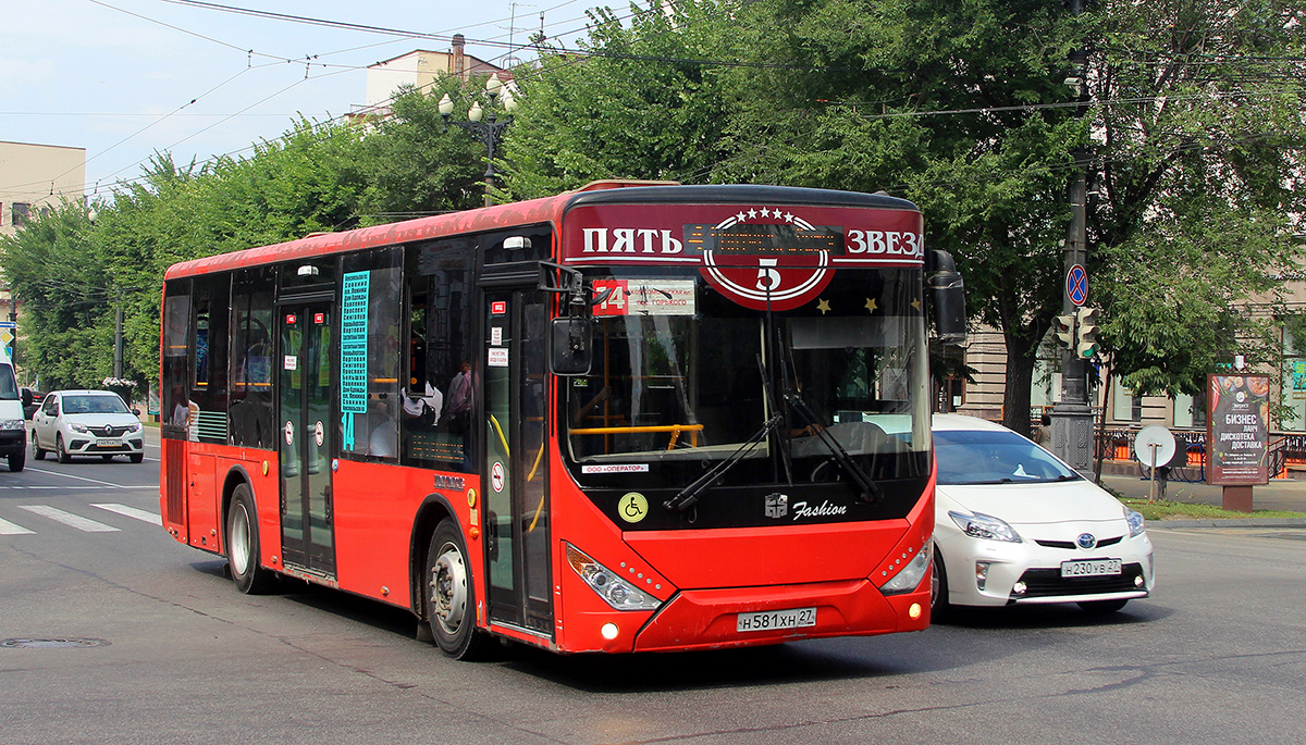 Zhong Tong LCK6105HG н581хн - Хабаровск - Фото №197463 - Твой Транспорт