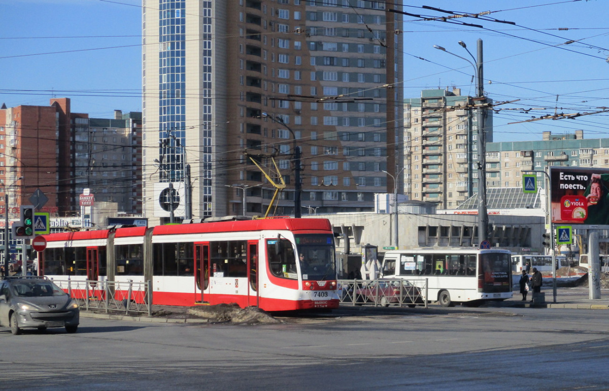 71-631-02 (КТМ-31) №7403 - Санкт-Петербург - Фото №197500 - Твой Транспорт