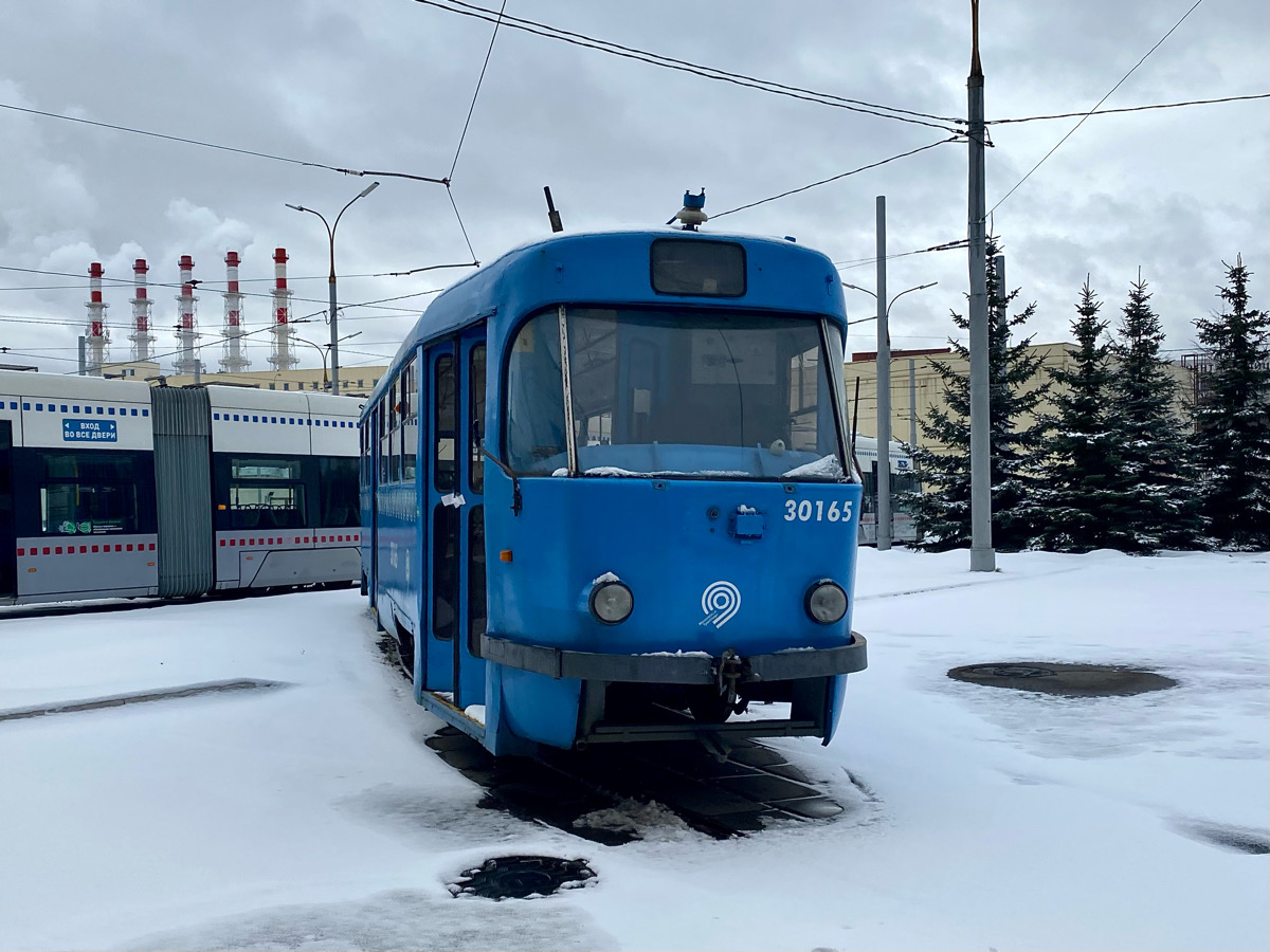 Москва. Tatra T3 (МТТЧ) №30165