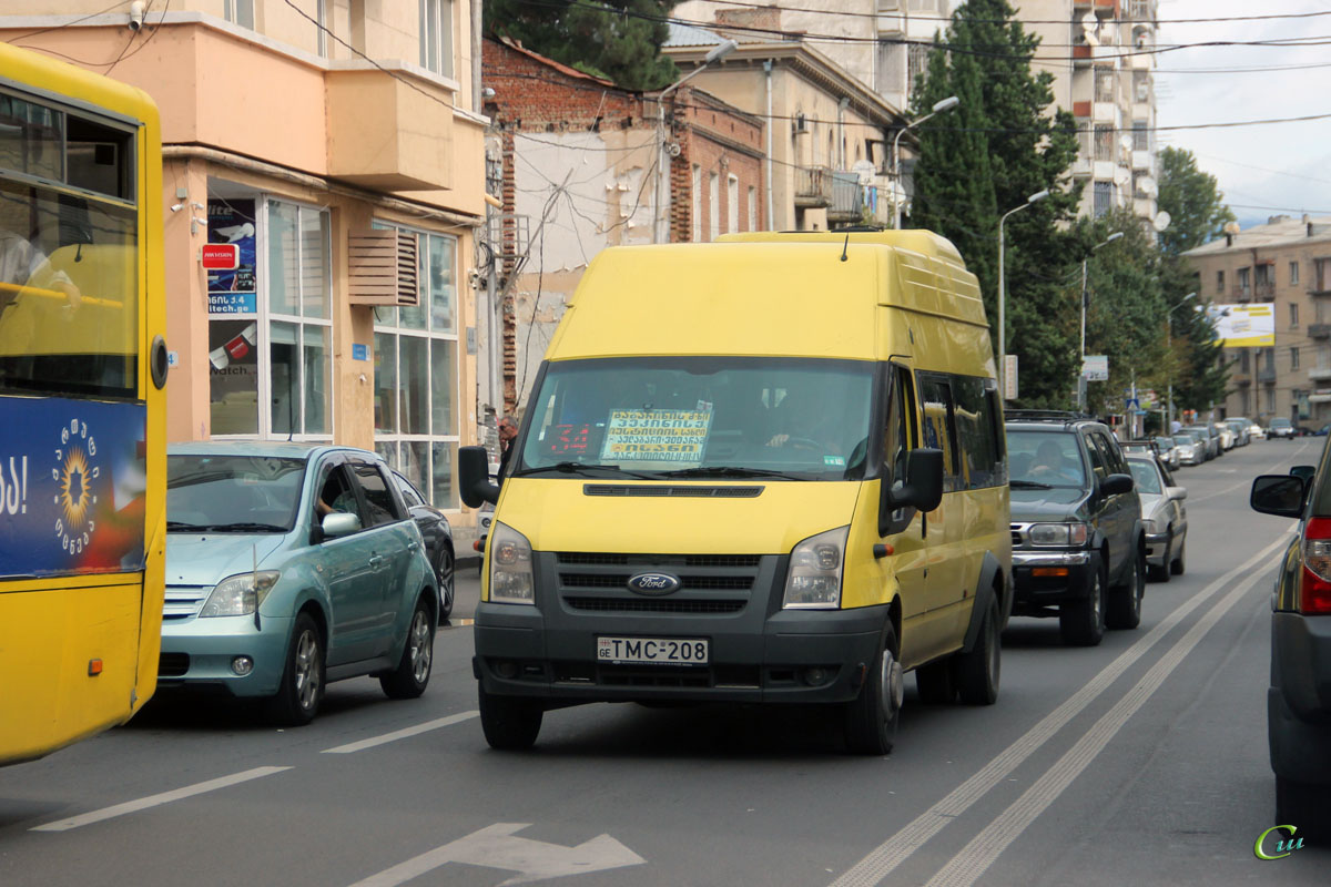 Тбилиси. Avestark (Ford Transit) TMC-208