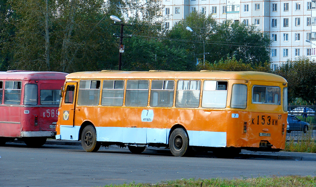 Оранжевый автобус лиаз картинка