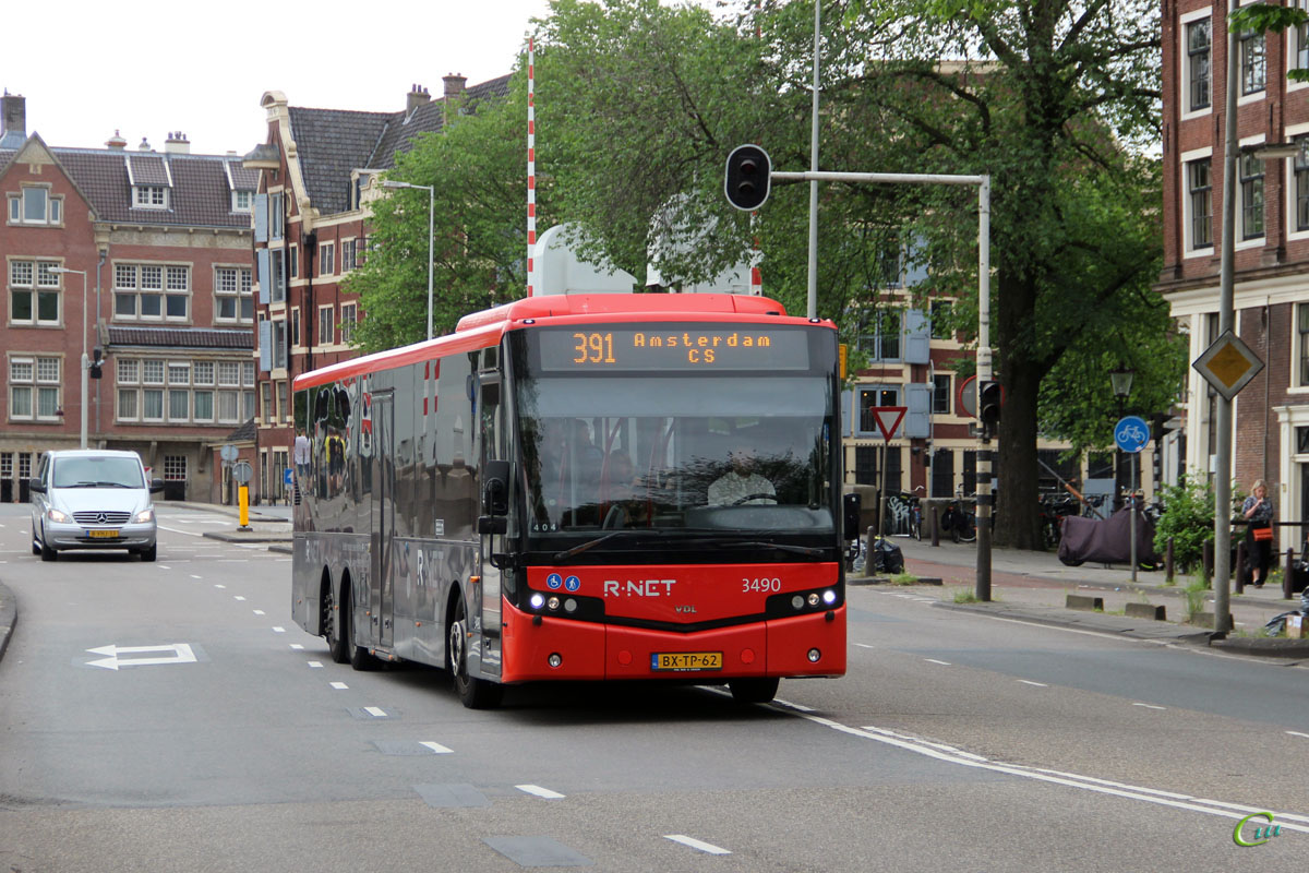 Амстердам. VDL Citea CLE-137 BX-TP-62