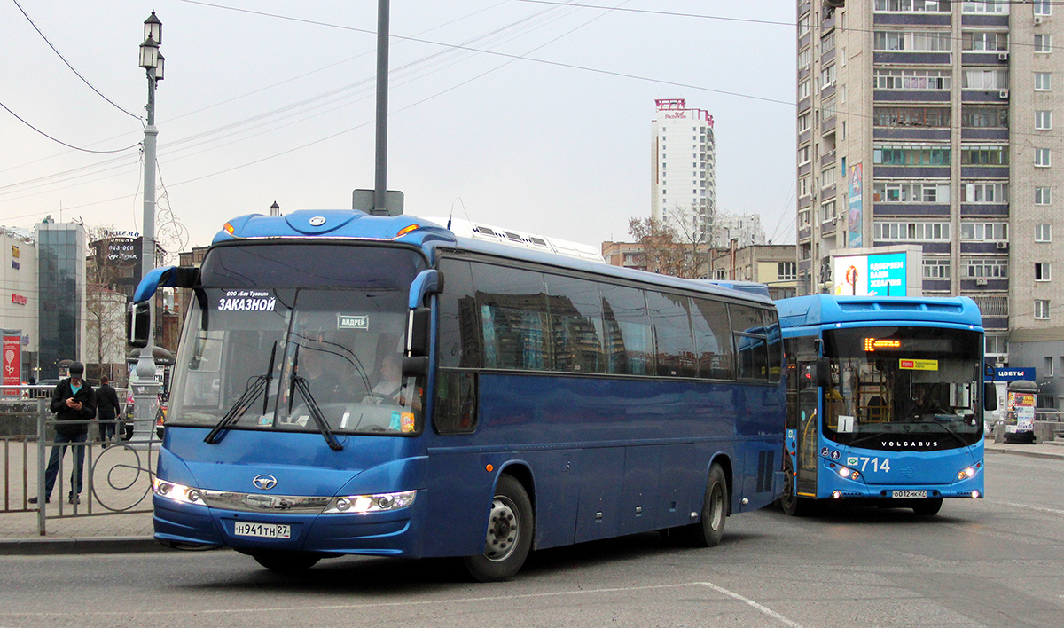 Хабаровск. Volgabus-5270.GH о012мк, Daewoo BH119 н941тн