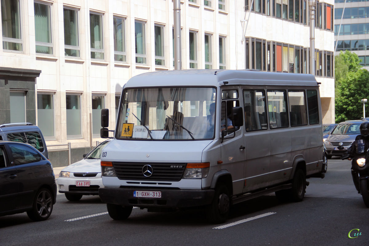 Брюссель. Mercedes-Benz Vario 614D 1-GXH-313