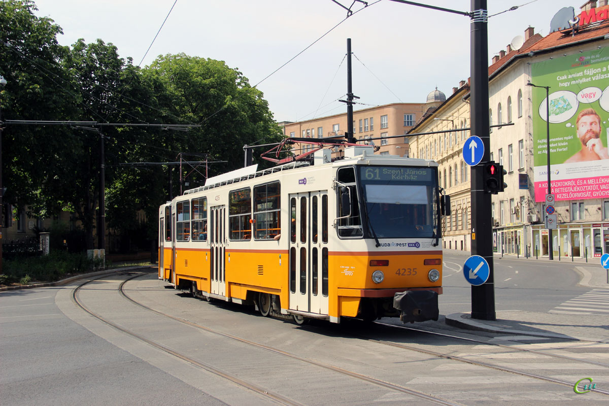 Будапешт. Tatra T5C5 №4235