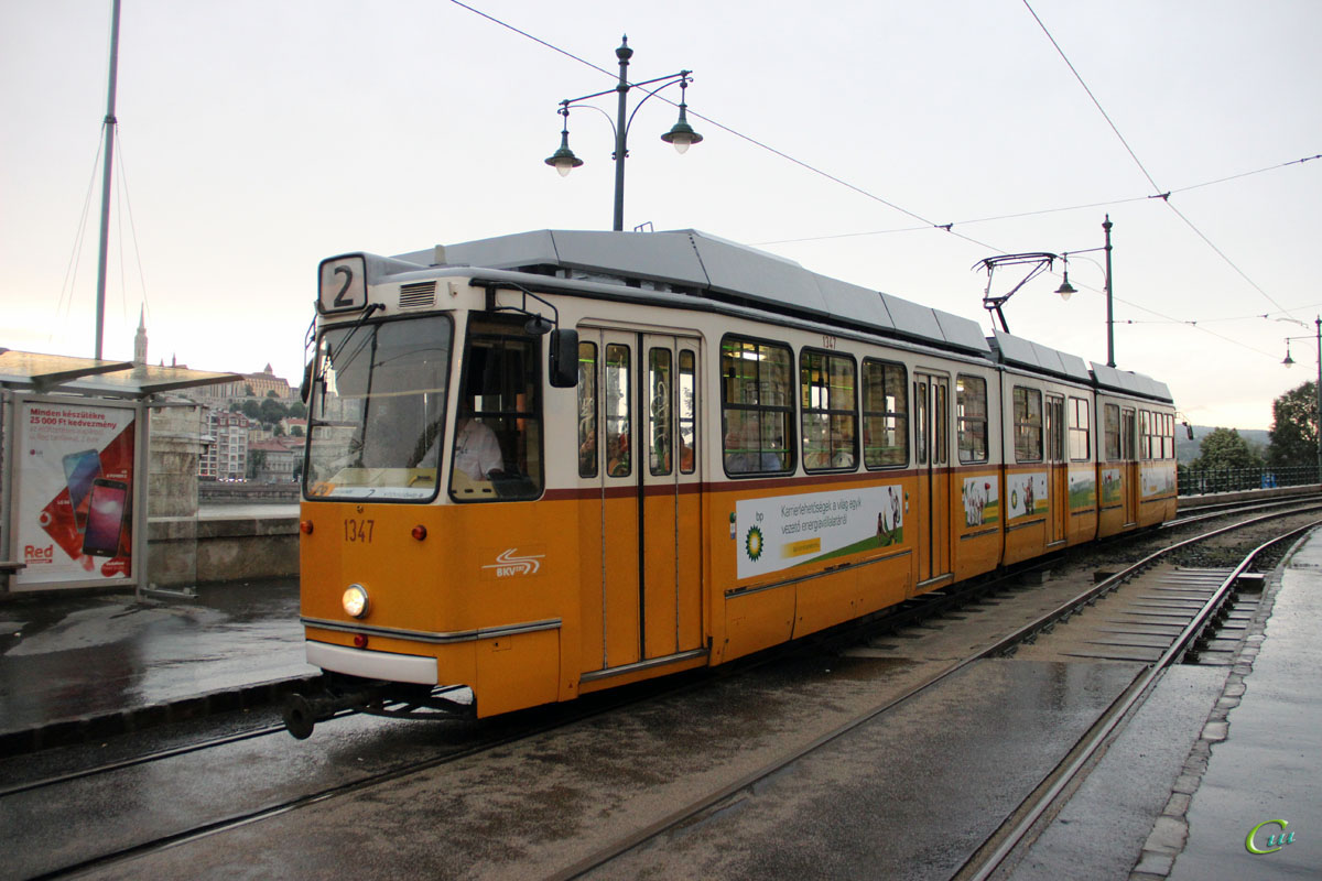 Будапешт. Ganz KCSV7 №1347