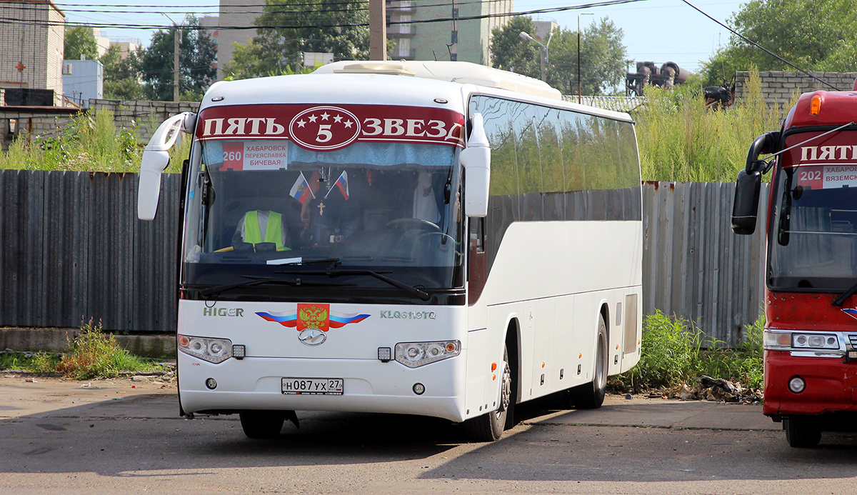 Higer KLQ6119TQ н087ух - Хабаровск - Фото №199375 - Твой Транспорт