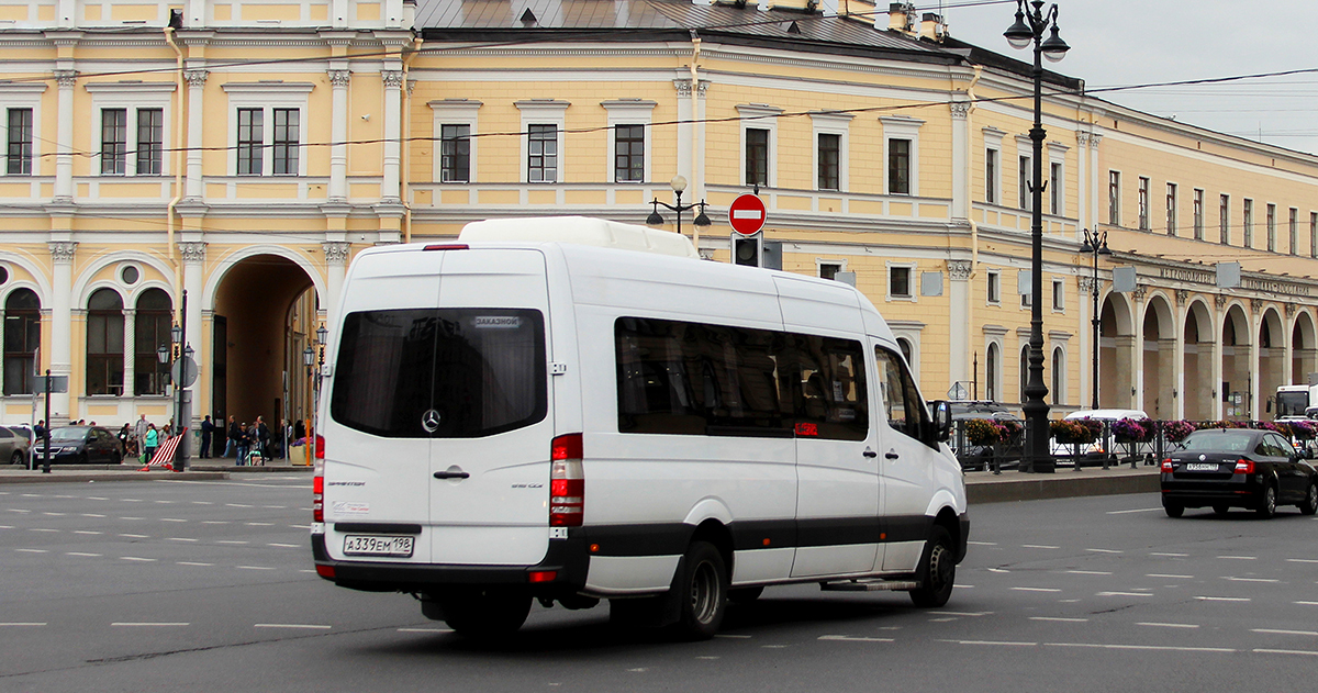 Санкт-Петербург. Луидор-223602 (Mercedes-Benz Sprinter) а339ем