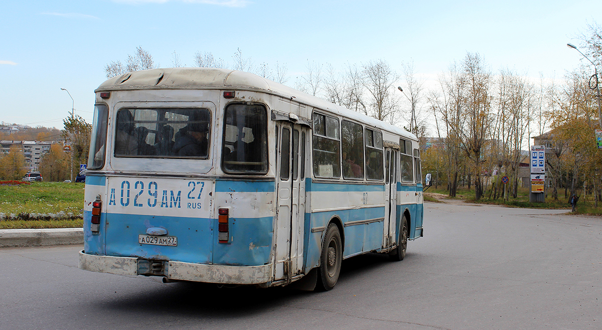 Амурск. ЛиАЗ-677М а029ам