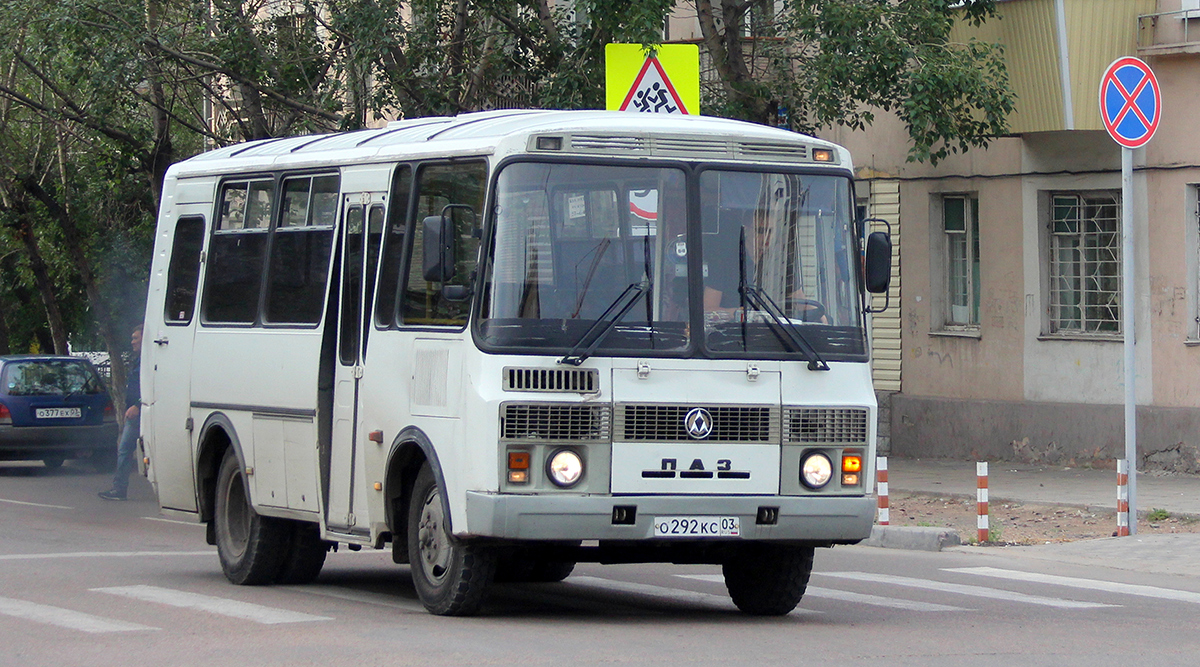 Улан-Удэ. ПАЗ-32053-07 о292кс