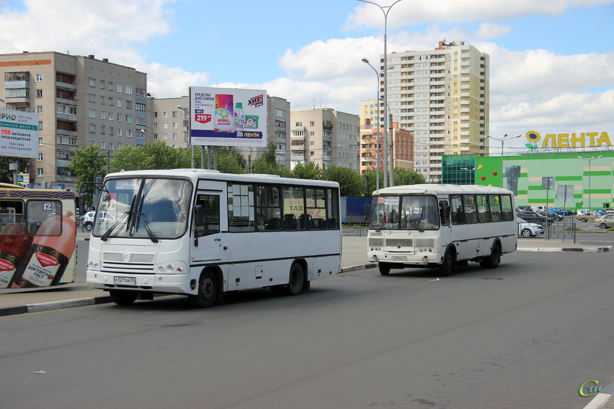 ПАЗ-4234-05 а216ее, ПАЗ-320402-05 а521ов - Иваново - Фото №200181 - Твой  Транспорт