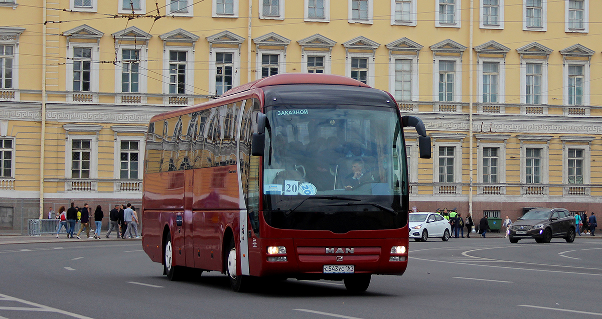 Санкт-Петербург. MAN R07 Lion's Coach с543ус