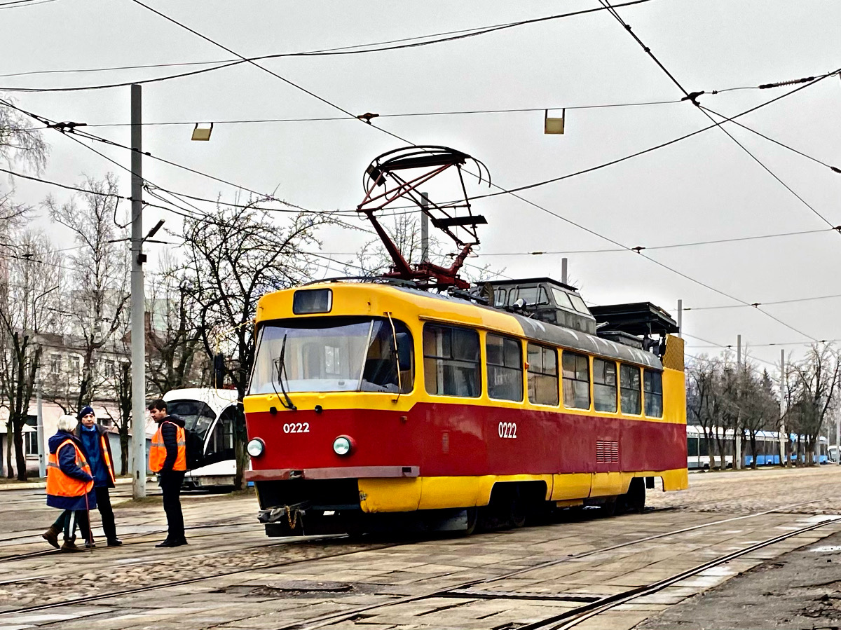 Москва. Tatra T3SU №0222