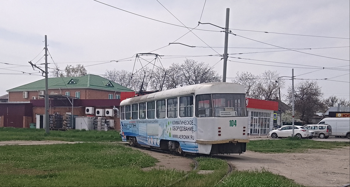 Пятигорск. Tatra T4D №104