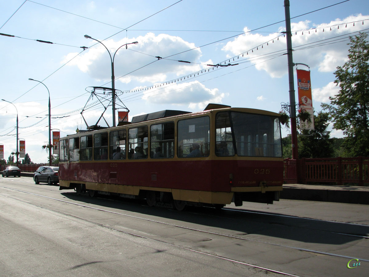 Орёл. Tatra T6B5 (Tatra T3M) №025