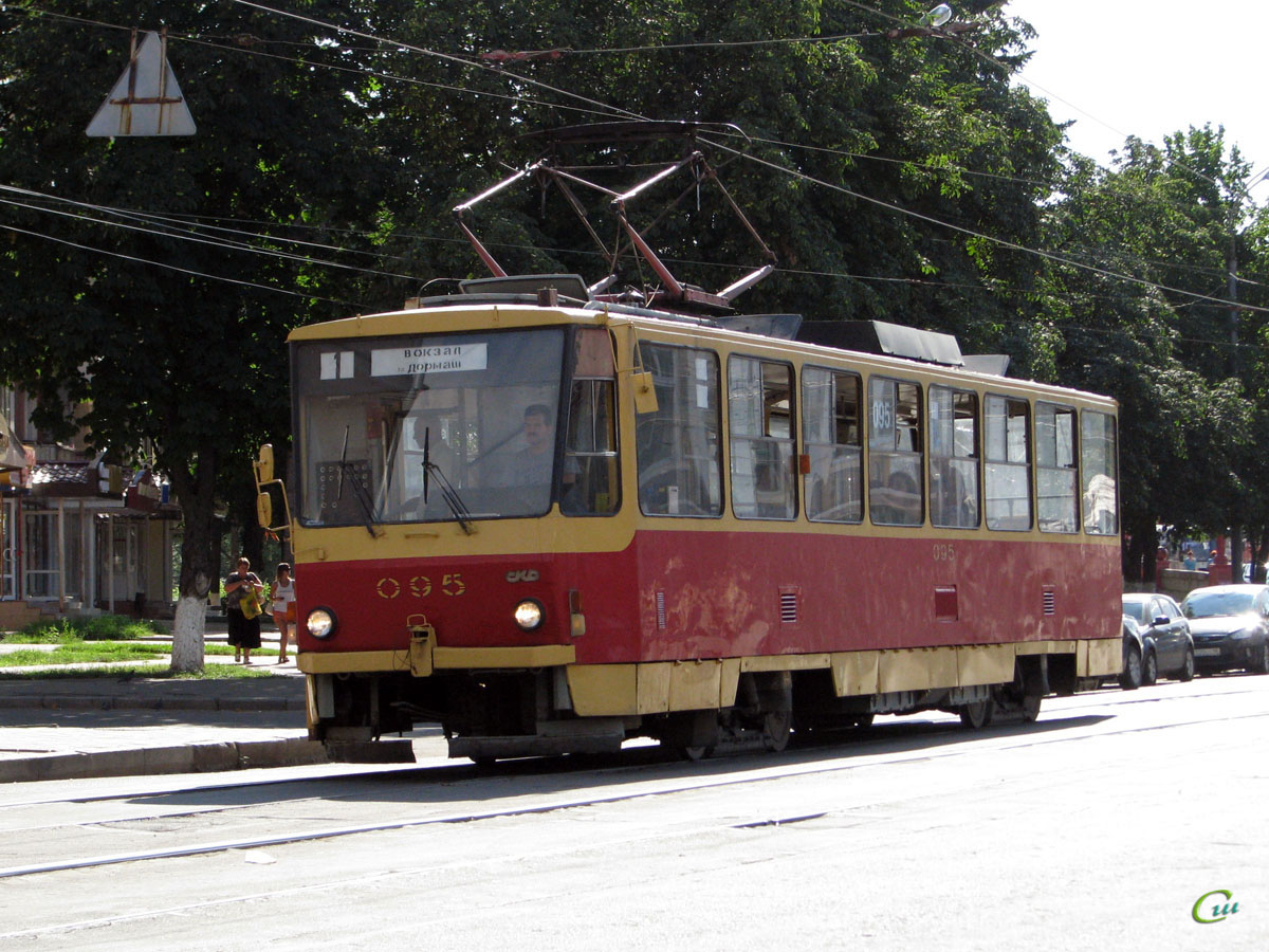 Орёл. Tatra T6B5 (Tatra T3M) №095