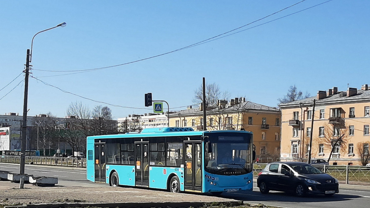 Санкт-Петербург. Volgabus-5270.G2 (LNG) р367ем
