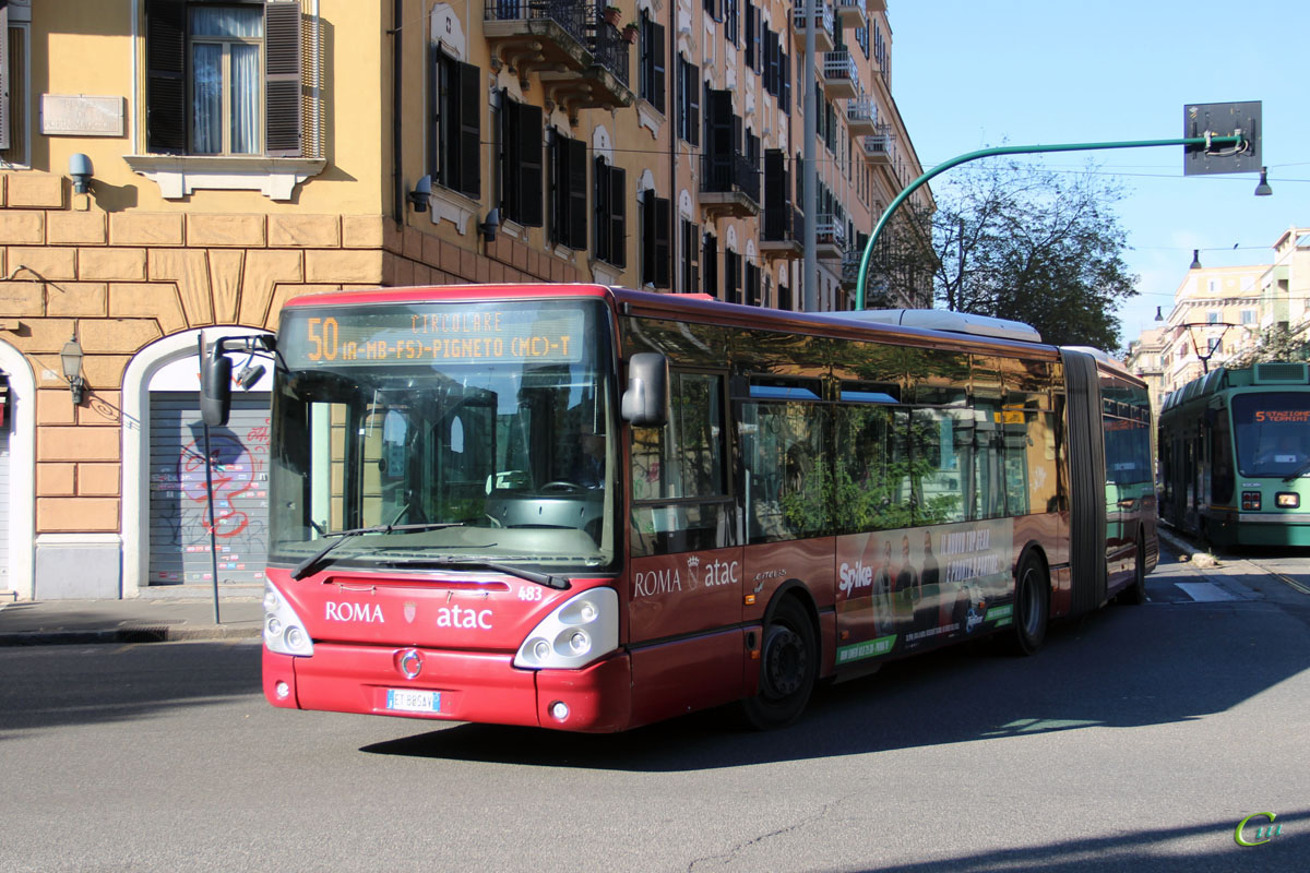 Рим. Irisbus Citelis 18M ET 885AV