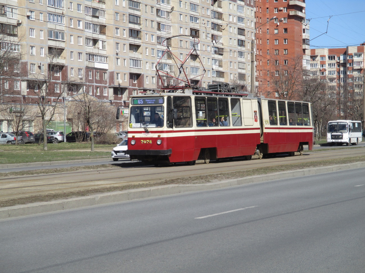 Санкт-Петербург. ЛВС-86К №7078