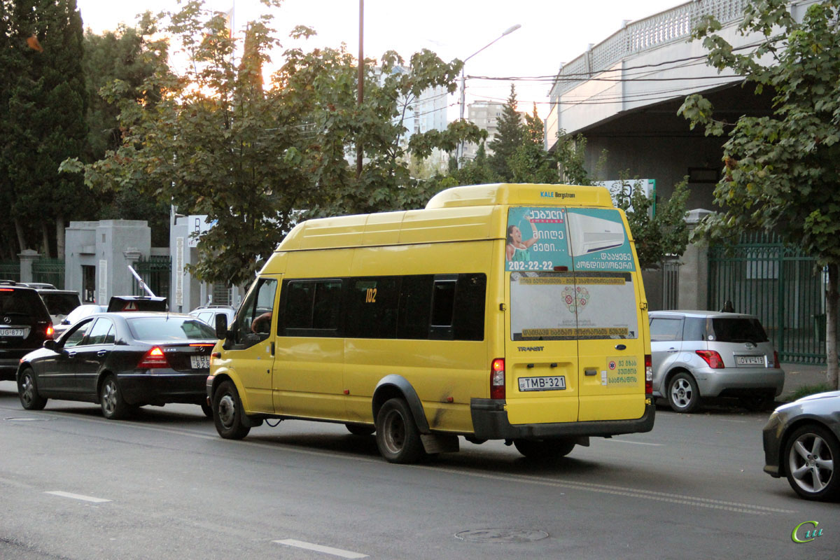 Тбилиси. Avestark (Ford Transit) TMB-321