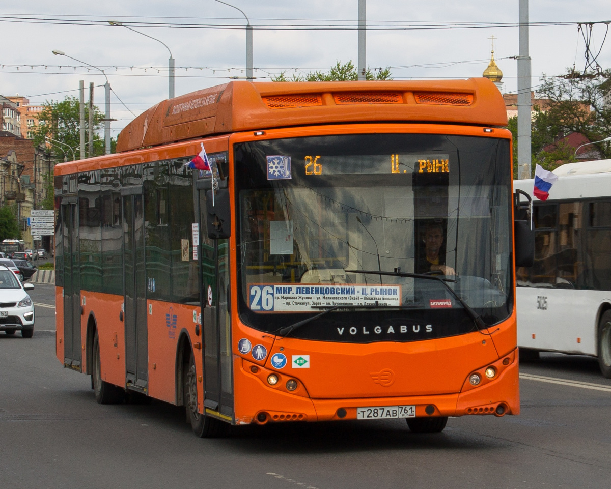 Ростов-на-Дону. Volgabus-5270.G2 (CNG) т287ав