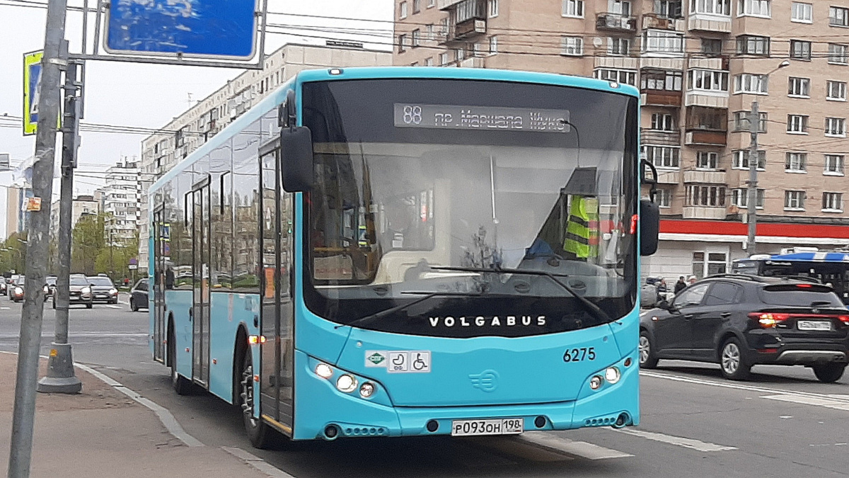 Санкт-Петербург. Volgabus-5270.G4 (LNG) р093он