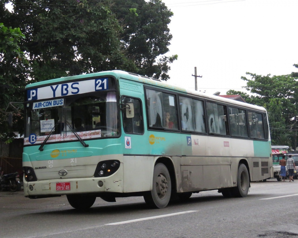 Янгон. Daewoo BS106 6N-9740