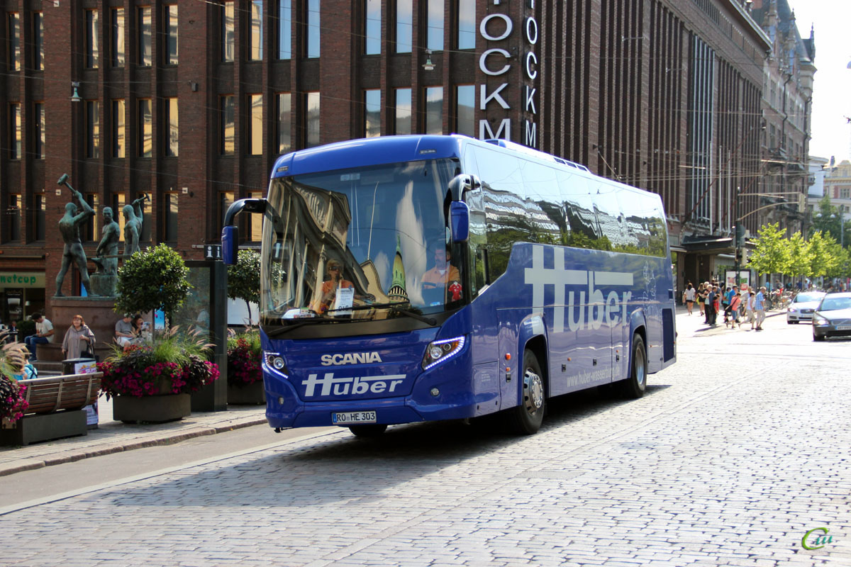 Хельсинки. Scania OmniExpress 360 RO-HE 303