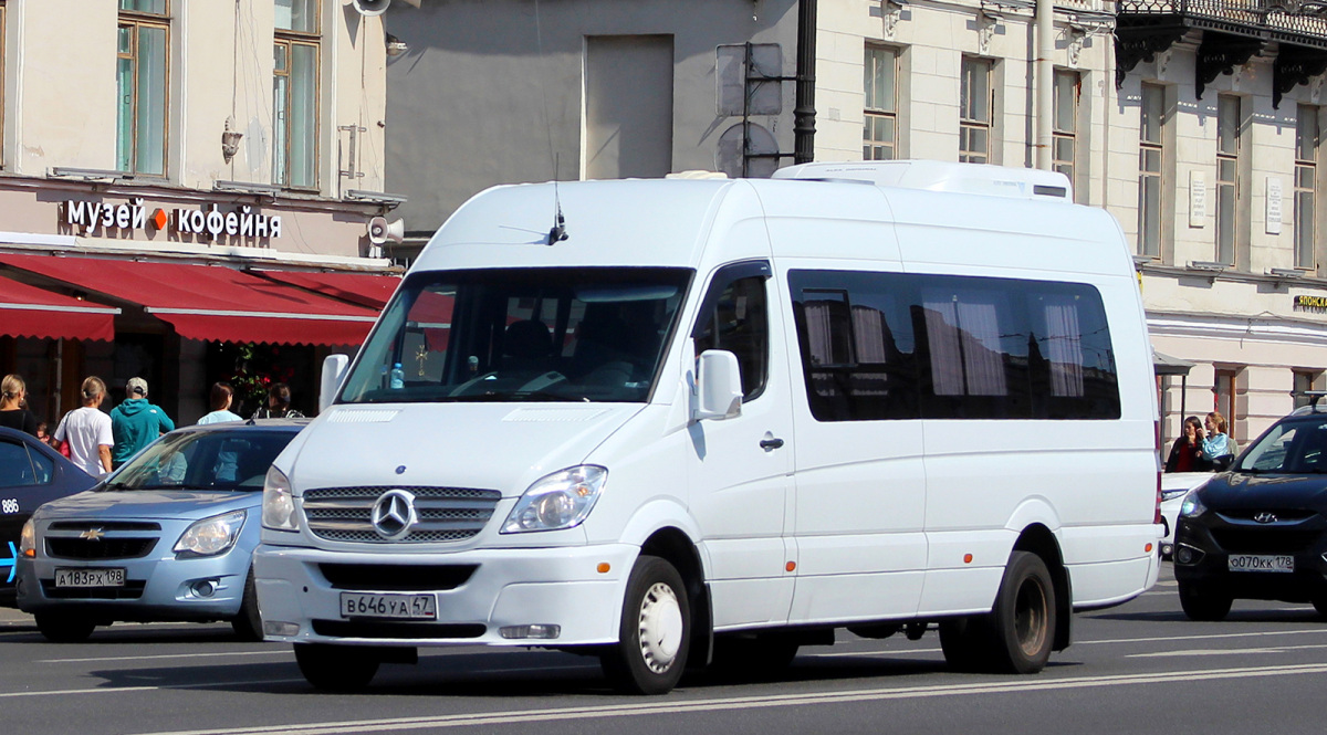 Санкт-Петербург. Луидор-223602 (Mercedes-Benz Sprinter) в646уа
