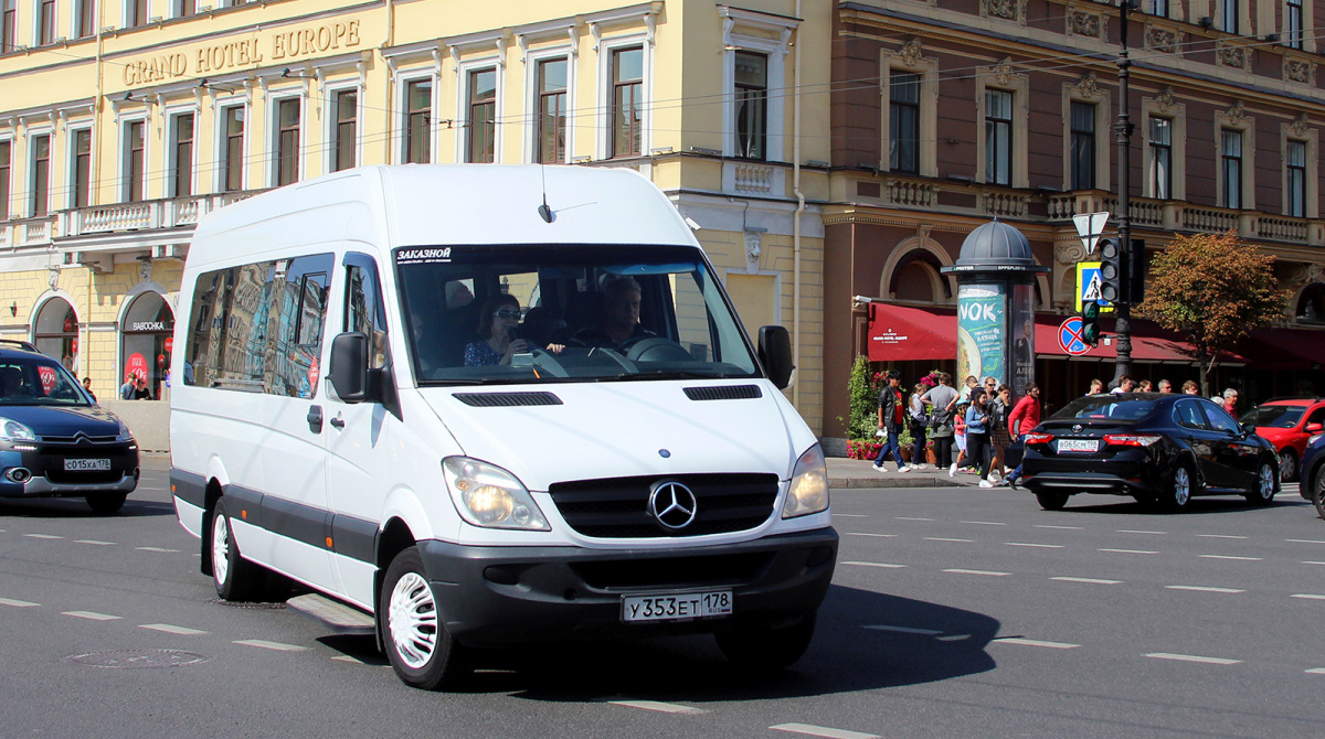 Санкт-Петербург. Луидор-22360C (Mercedes-Benz Sprinter) у353ет
